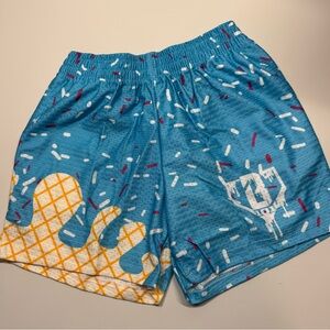 New Baseball Lifestyle 101 Blue Athletic Shorts